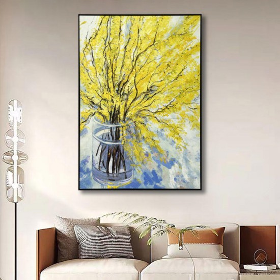 100% Hand Painted Living Room Home Decor Gift Abstract Flower Colorful modern decoration flower oil painting 100% Hand Painted Living Room Home Decor Gift Abstract Flower Colorful modern decoration flower oil painting