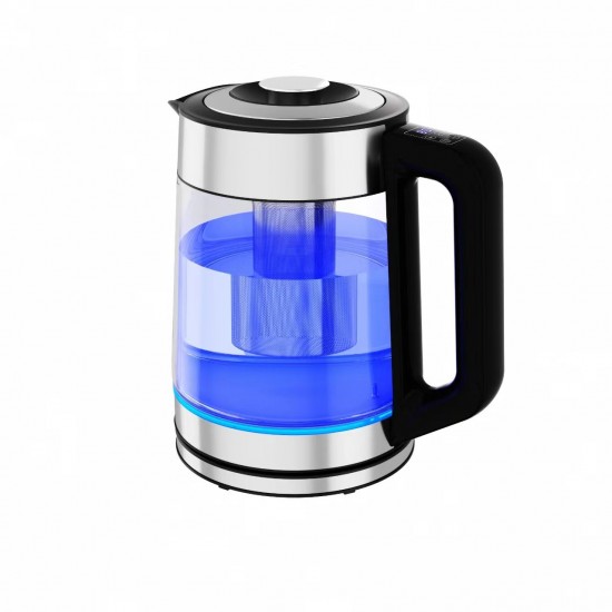 2024 New Model Stainless Steel Intelligent Portable Kitchen Portable Stainless 2.0L Big Capacity Seven Color Led Electric Kettle 2024 New Model Stainless Steel Intelligent Portable Kitchen Portable Stainless 2.0L Big Capacity Seven Color Led Electric Kettle