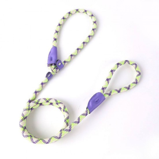 Luxury Custom Strong Slip Rope 2 in 1 Durable Nylon Pet Dog Walking Training Running Leash Collar Set Luxury Custom Strong Slip Rope 2 in 1 Durable Nylon Pet Dog Walking Training Running Leash Collar Set