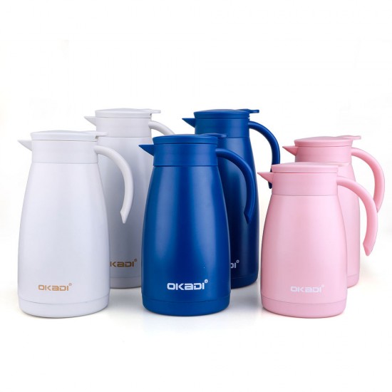 Hot Sales 1200ml Double Wall 304 Stainless Steel Vacuum Insulated Water Flask Coffee And Tea Pot Hot Sales 1200ml Double Wall 304 Stainless Steel Vacuum Insulated Water Flask Coffee And Tea Pot