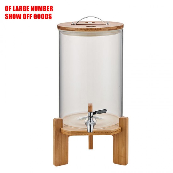 High-Temperature Resistant Large Capacity Hotel Buffet Juice Water Kettle Ceramic Tripod Self-Service Faucet Hot Cold Bucket High-Temperature Resistant Large Capacity Hotel Buffet Juice Water Kettle Ceramic Tripod Self-Service Faucet Hot Cold Bucket
