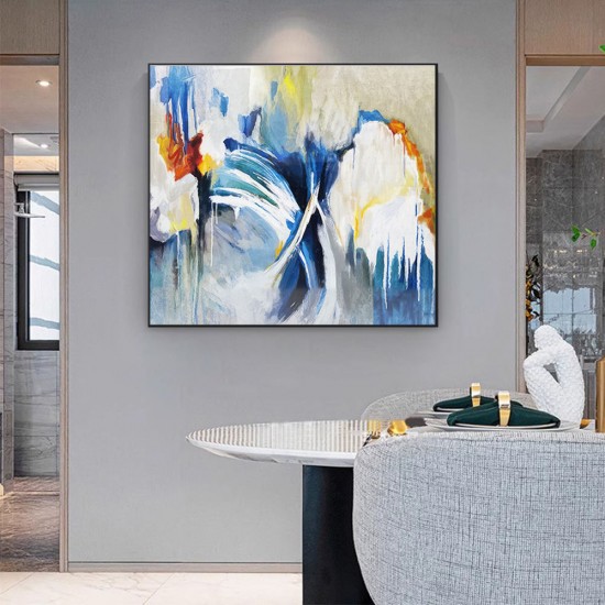 Living Room Bedroom Wall Hanging Colorful Textured Decor Abstract Painting Modern Home Decoration Textured Canvas Oil Painting Living Room Bedroom Wall Hanging Colorful Textured Decor Abstract Painting Modern Home Decoration Textured Canvas Oil Painting