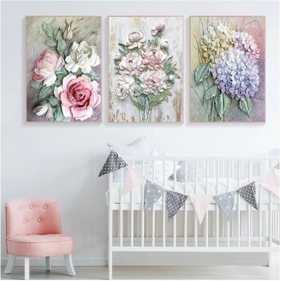 Home decoration Abstract oil painting art wall flower poster living room decoration landscape crystal porcelain hanging painting Home decoration Abstract oil painting art wall flower poster living room decoration landscape crystal porcelain hanging painting