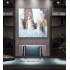 Hand drawn abstract oil painting, luxurious home decoration mural, living room bedroom hanging painting