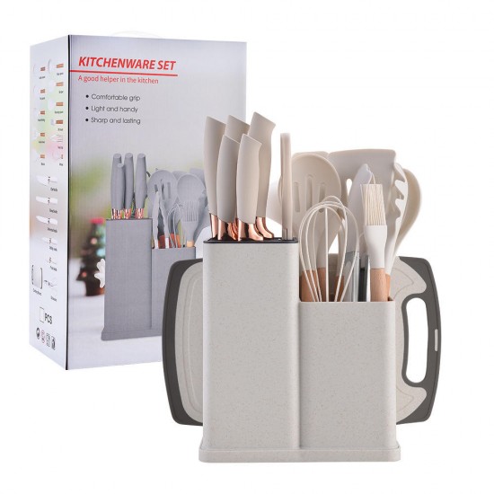 Hot Selling Professional Silicone Cooking Kitchen Utensil Set 19pcs BPA-Free Utensils for Non-stick Cookware Set Hot Selling Professional Silicone Cooking Kitchen Utensil Set 19pcs BPA-Free Utensils for Non-stick Cookware Set