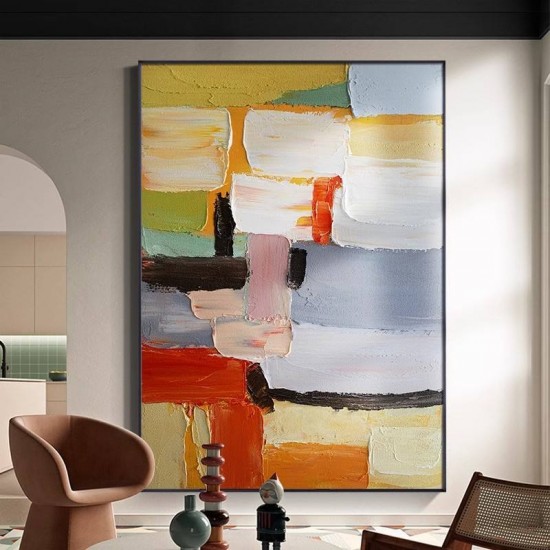 Modern Abstract Hand painted Canvas Texture wall art oil painting handmade acrylic wall painting for home decor Modern Abstract Hand painted Canvas Texture wall art oil painting handmade acrylic wall painting for home decor