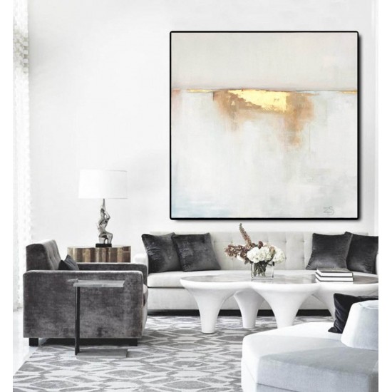 Modern Floater Framed Handmade Gold Abstract Wall Art Canvas Oil Painting for Home Decoration Modern Floater Framed Handmade Gold Abstract Wall Art Canvas Oil Painting for Home Decoration