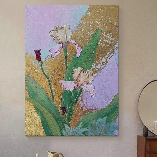 Modern Art Wall Painting Flower Handmade Oil Painting Abstract Plant Color Sense Decoration Painting For Home Modern Art Wall Painting Flower Handmade Oil Painting Abstract Plant Color Sense Decoration Painting For Home