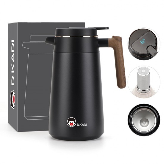 High Quality Classic Design 1680ML Multifunctional 18/8 Stainless Steel Vacuum Flask Double Wall Coffee and Water Pot High Quality Classic Design 1680ML Multifunctional 18/8 Stainless Steel Vacuum Flask Double Wall Coffee and Water Pot