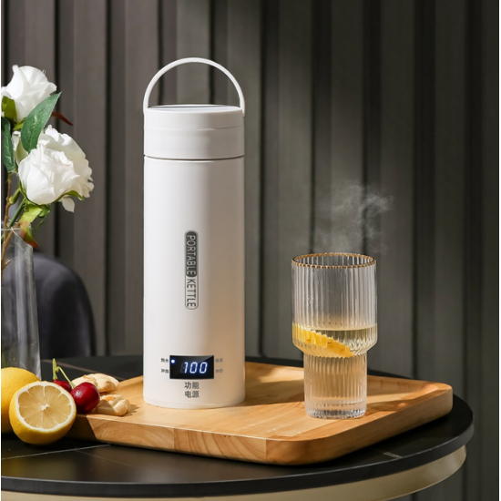 Electric Kettles LED Thermometer Termos Water Bottle Keep Warm Portable Automatic Travel Espresso Coffee Electric Kettle Electric Kettles LED Thermometer Termos Water Bottle Keep Warm Portable Automatic Travel Espresso Coffee Electric Kettle