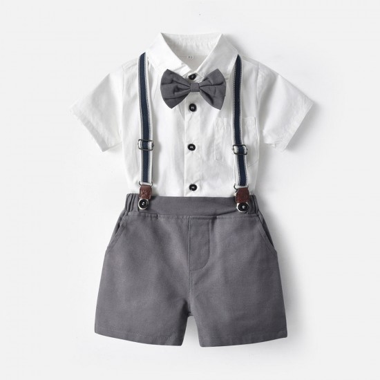 Cotton Baby Boy's 12-Year-Old Summer Night Dress Set Cotton Baby Boy's 12-Year-Old Summer Night Dress Set