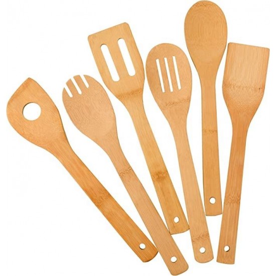 6/8 Pieces Gift wooden kitchenware set cookware Utensil bamboo Kitchen Cooking Utensils with Holder 6/8 Pieces Gift wooden kitchenware set cookware Utensil bamboo Kitchen Cooking Utensils with Holder