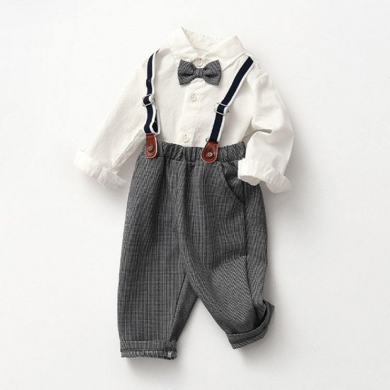 Wholesale Cotton Fabric Solid Color Formal Boy children's Clothes Kids clothing 2 Pieces Sets Wholesale Cotton Fabric Solid Color Formal Boy children's Clothes Kids clothing 2 Pieces Sets