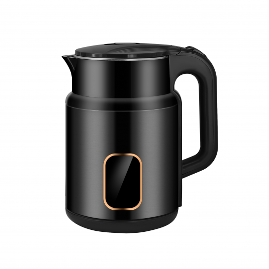 Double Wall Electric Kettle Cordless Kettles Vietnam OEM Stainless Steel Customization Logo 1.5L Small Appliance Tea Kettle Double Wall Electric Kettle Cordless Kettles Vietnam OEM Stainless Steel Customization Logo 1.5L Small Appliance Tea Kettle