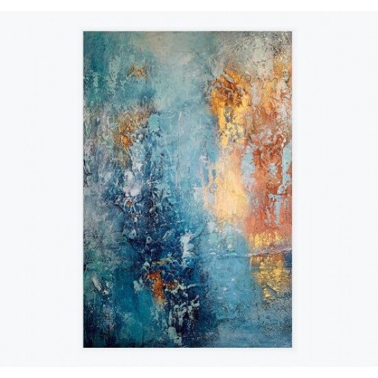 Modern Bright Large Handmade Heavy Texture Paint Abstract Oil Paintings for Wall Canvas Art Decor Modern Bright Large Handmade Heavy Texture Paint Abstract Oil Paintings for Wall Canvas Art Decor